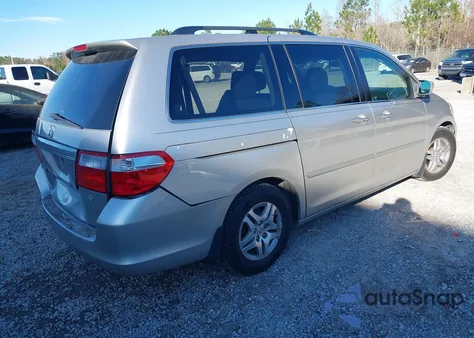 2007 Honda Odyssey Ex из США, поврежденный, VIN 5FNRL38497B438759